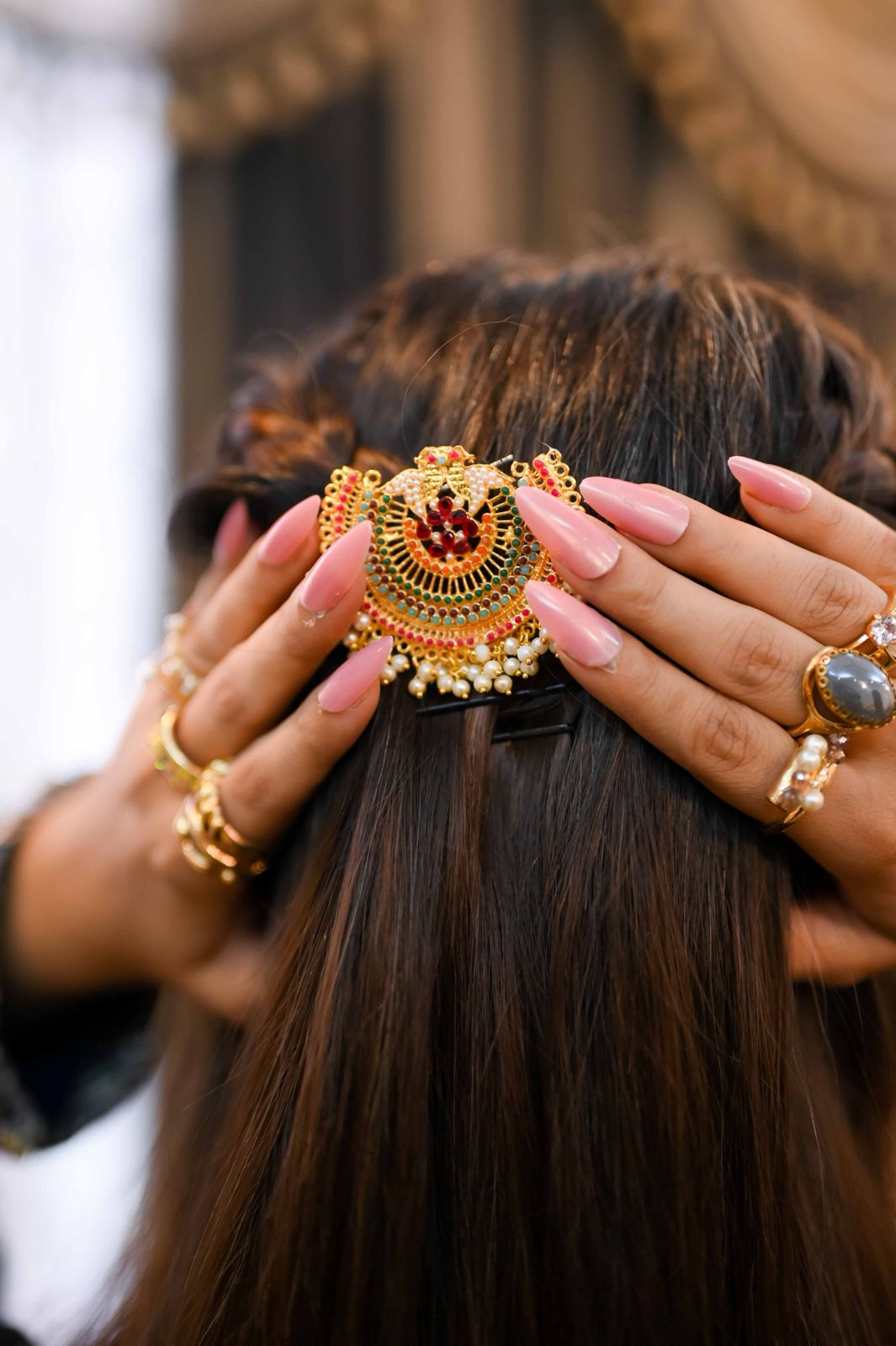 Noor-e-Zewar Traditional Hair Accessory Clip