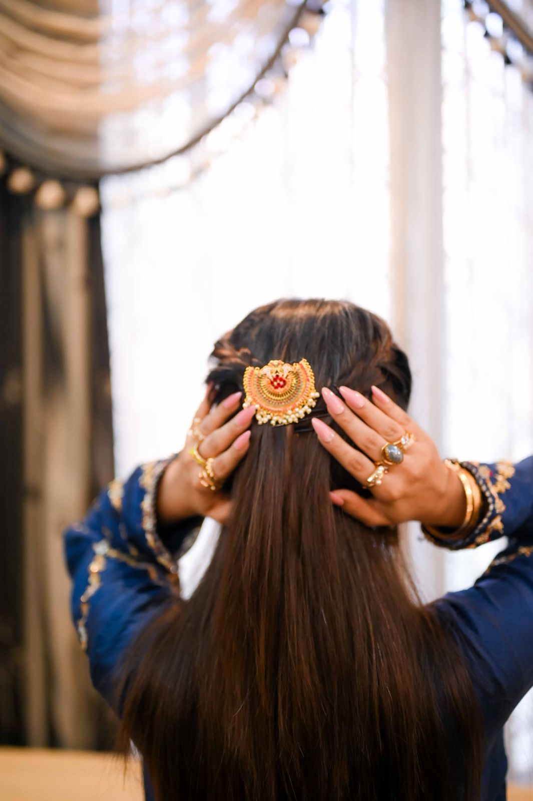 Noor-e-Zewar Traditional Hair Accessory Clip