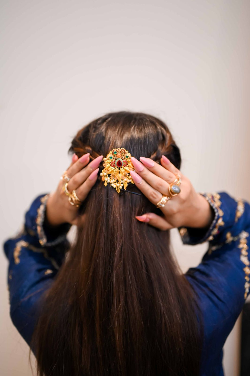 Royal Pearl Heritage Hair clip