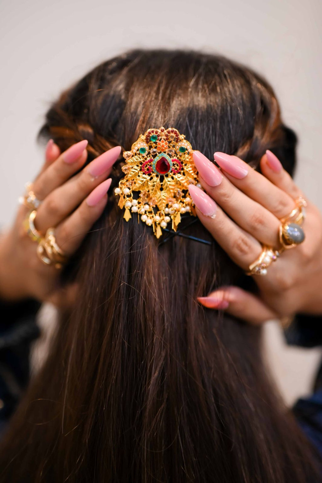Royal Pearl Heritage Hair clip