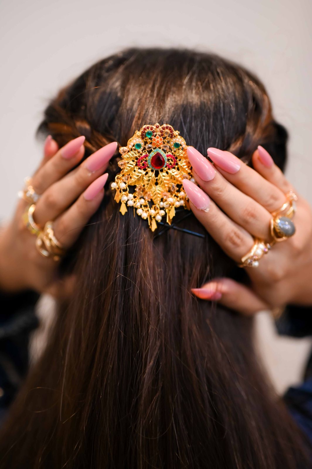 Royal Pearl Heritage Hair clip