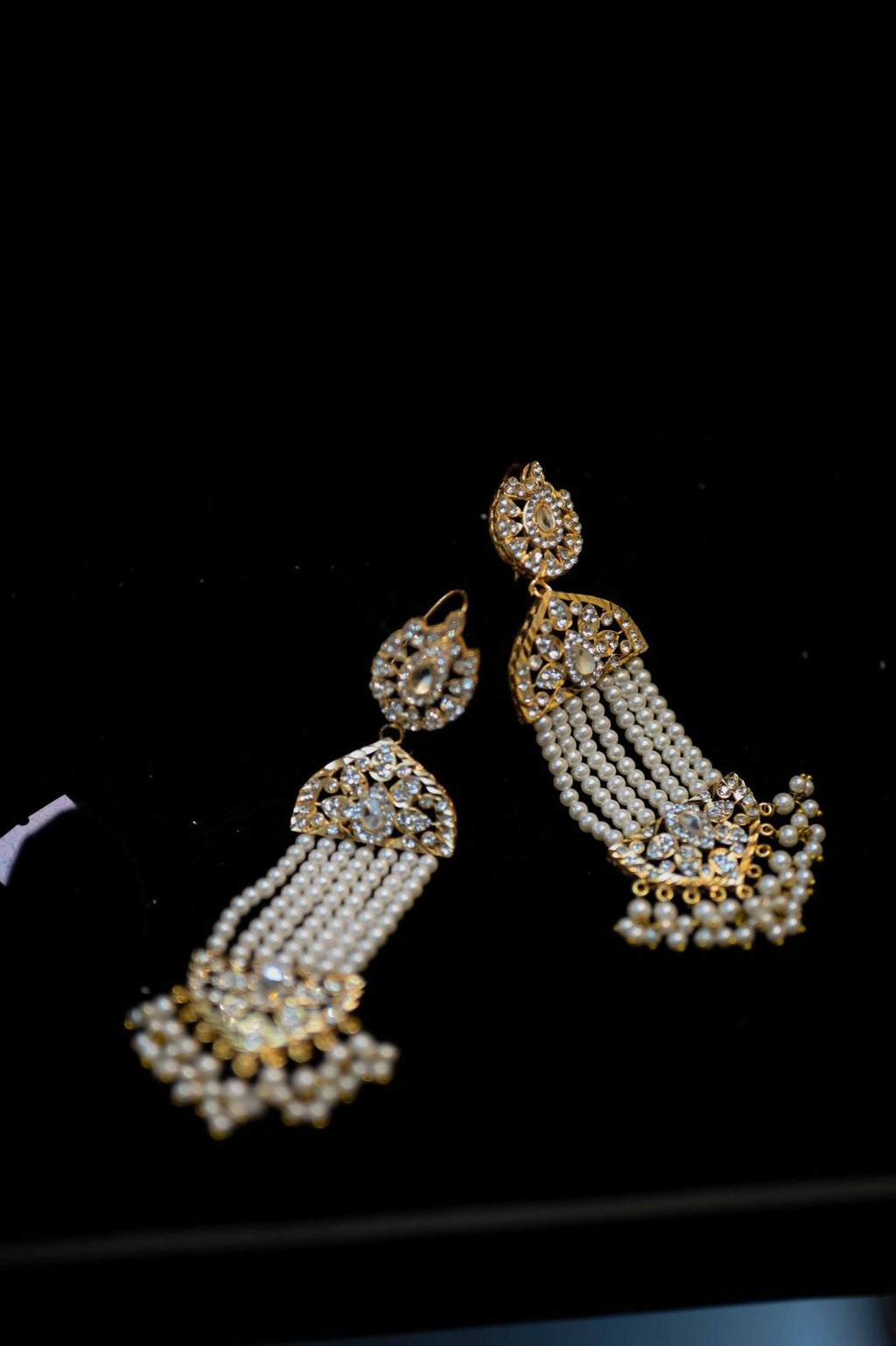Noor Pearl Cascade Earrings
