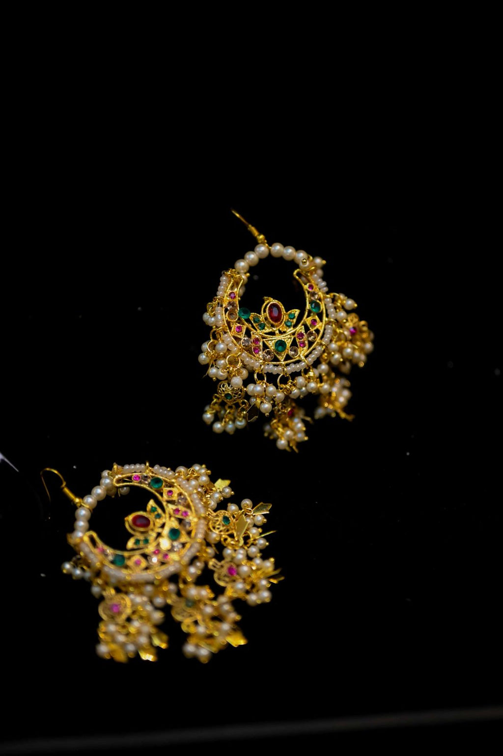 Mehrunisa Chandbali Earrings