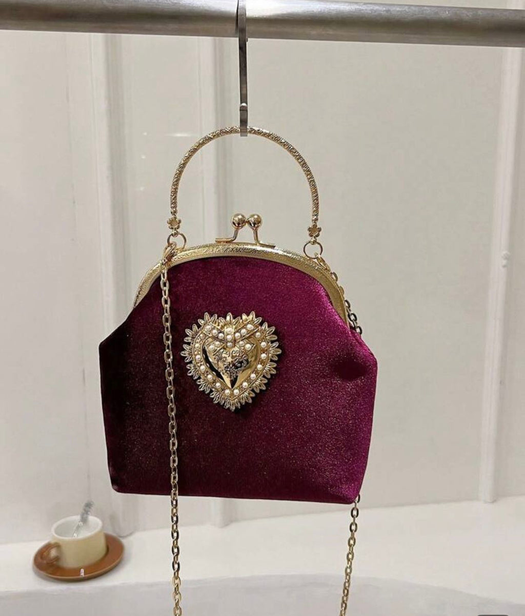 Crimson Duchess Clutch – Velvet Luxe Edition
