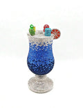Midnight Sapphire Cocktail Clutch – Crystal Edition