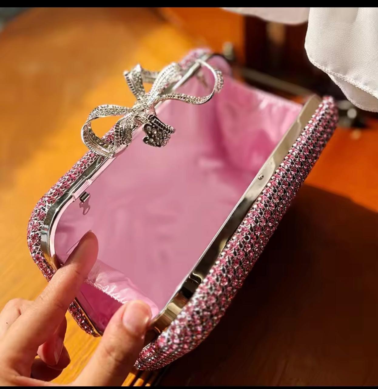 Rose lux clutch
