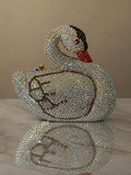 Swan Royale Crystal Statement Evening Clutch