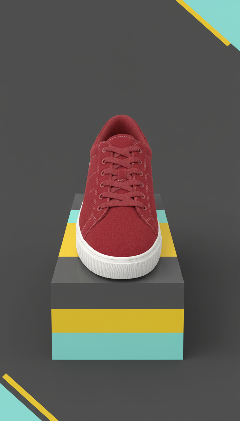 Leather Low-Top With Custom Dust Bag